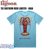 Reef Lagoon Tee Southern Rock Lobster Aqua