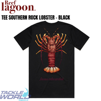 Reef Lagoon Tee Southern Rock Lobster Black