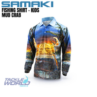 Samaki Fishing Shirt Mud Crab Kids