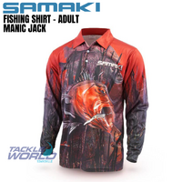 Samaki Fishing Shirt Manic Jack Adults