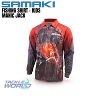 Samaki Fishing Shirt Manic Jack Kids