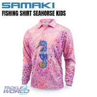 Samaki Fishing Shirt Seahorse Kids