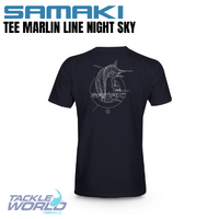 Samaki Tee Marlin Line Night Sky