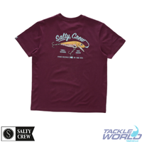 Salty Crew Decoy SS Tee Wine