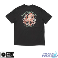 Salty Crew Octopod Classic Tee Vintage Black