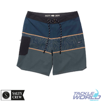 Salty Crew Session Block Boardshort Trooper