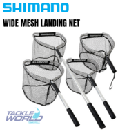 Shimano Silicon Wide Mesh Landing Net