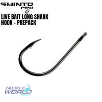 Shinto Pro Live Bait Long Shank Hooks - Value Pack