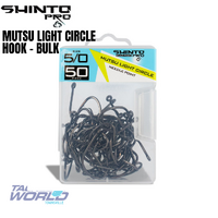 Shinto Pro Mutsu Light Circle Hooks - Bulk Pack