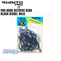 Shinto Pro Hook Octopus Beak Black Nickel Bulk Pack