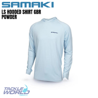 Samaki LS Hooded Shirt GBR Powder