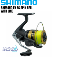 Shimano FX FC Spin Reels with line