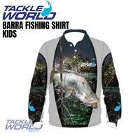 Tackle World Fishing Shirt V2 Barra - Kids