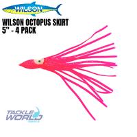 Wilson Octopus Skirt 5" - 4 pack