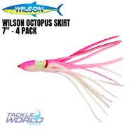 Wilson Octopus Skirt 7" - 4 pack