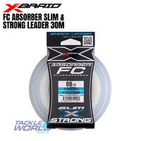 X-Braid FC Absorber Slim & Strong Leader 30m