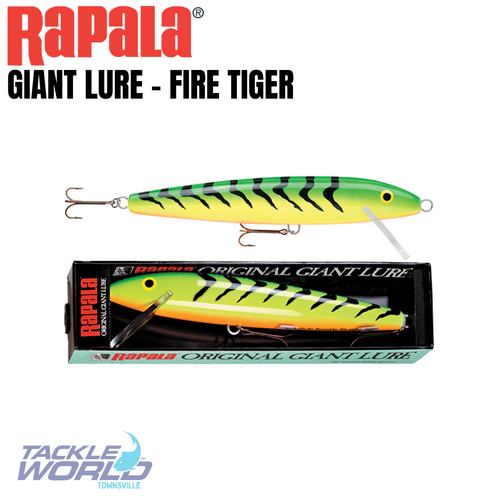 Rapala Giant Lure - Fire Tiger