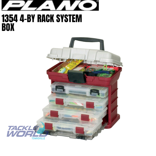 Plano 1354 4-By Rack System Tackle Box