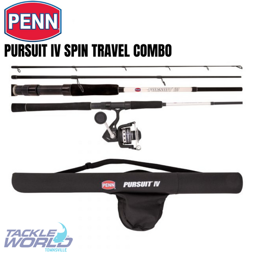 Buy PENN Pursuit IV 4000 703M Travel Spin Combo 7ft 5-10kg 3pc online at