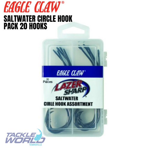 Eagle Claw Saltwater Circle Hook Pack 20pc