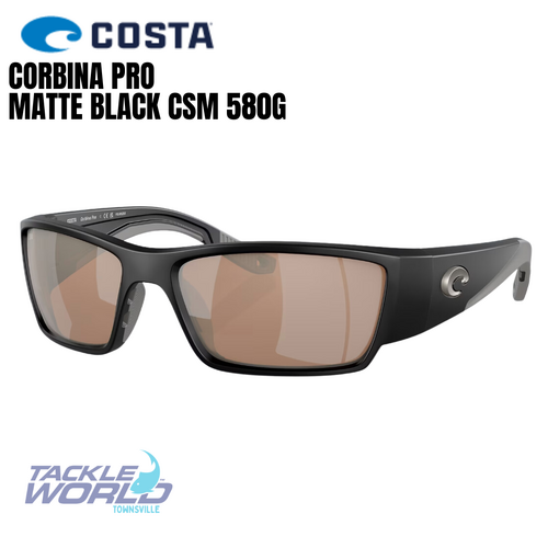 Costa Corbina Pro Matte Black Copper Silver Mirror 580G