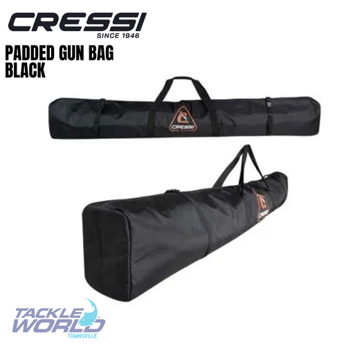 Cressi Padded Gun Bag Black