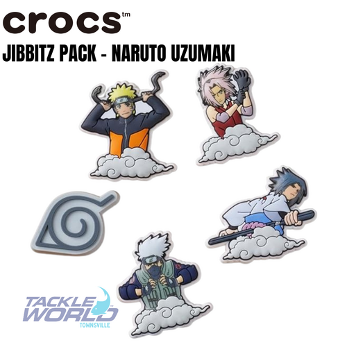 Crocs JIBBITZ Naruto Uzumaki 5 Pack