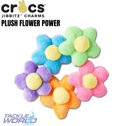 Crocs JIBBITZ Plush Flower Power 5 Pack