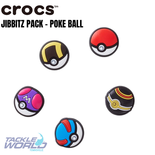 Crocs JIBBITZ Poke Ball 5 Pack