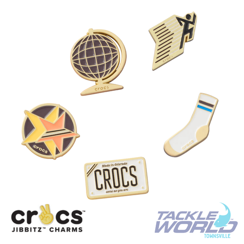 Crocs JIBBITZ Retro Runner Sport 5 Pack