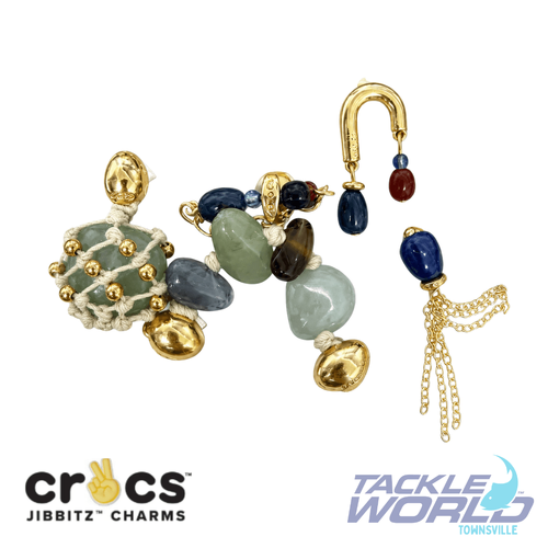 Crocs JIBBITZ Stone and Gold 5 Pack