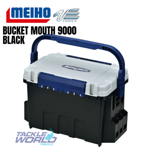 Meiho Bucket Mouth BM-9000 Black