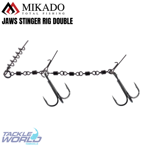 Mikado Jaws Stinger Rig Double XL