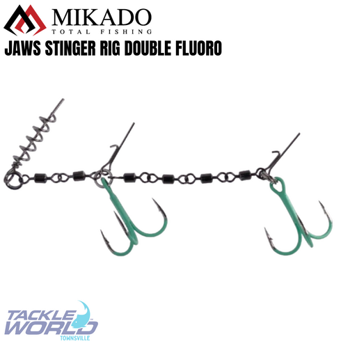 Mikado Jaws Stinger Rig Double Fluro XL