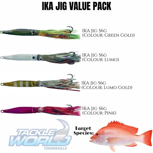Ika Jig 56g - 4 Pack