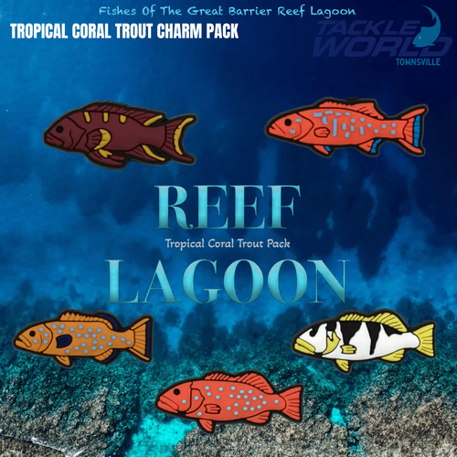 Reef Lagoon Tropical Coral Trout Charm Pack