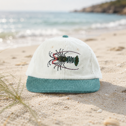 Reef Lagoon Cap Painter Rock Lobster Cream/Teal