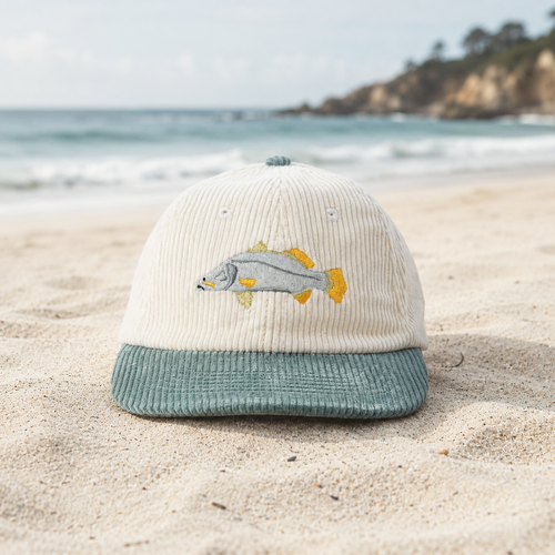 Reef Lagoon Cap Barramundi Cream/Sage