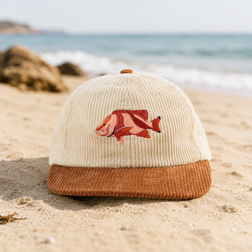 Reef Lagoon Cap Red Emperor Beige/Tan