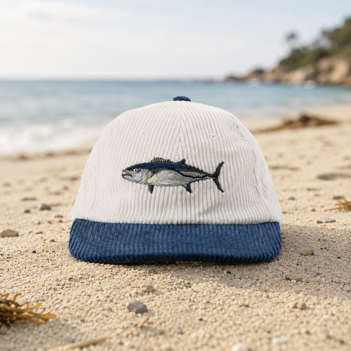 Reef Lagoon Cap Dogtooth Tuna White/Navy