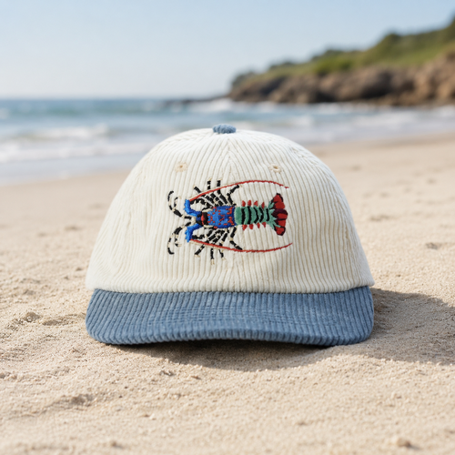 Reef Lagoon Cap Ornate Rock Lobster Cream/Azure