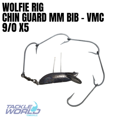 Wolfie Rig - Chin Guard MM Bib - VMC 9/0 x 5