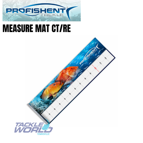 Profishent Measure Mat 1.3m - Coral Trout & Red Emperor