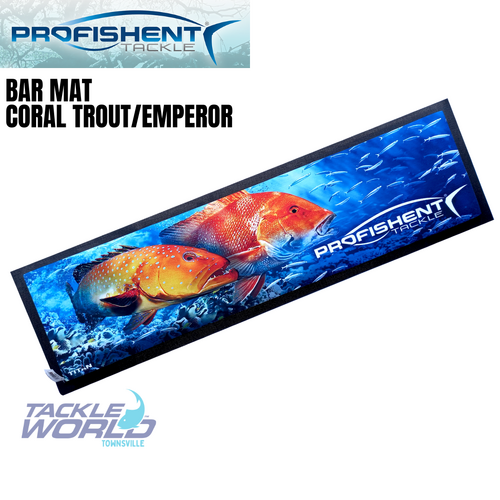 Profishent Bar Mat Coral Trout & Red Emperor