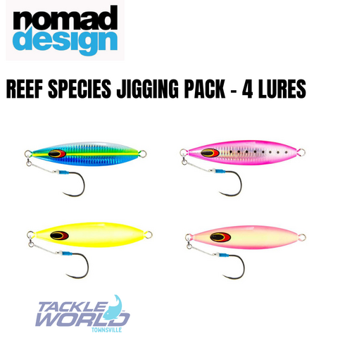 Nomad Reef Species Jigging Pack - 4 Lures