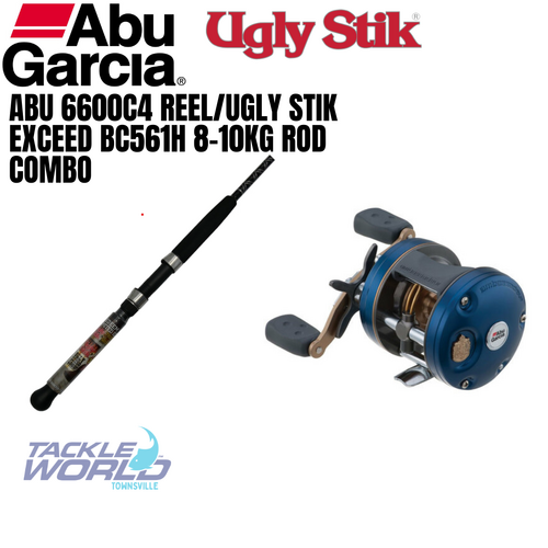 Combo Abu 6600C4/Ugly Stik Exceed Rod