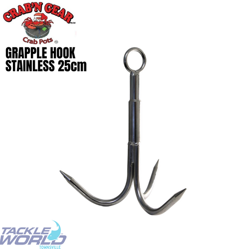 Crab n Gear Grapple Hook SS 25cm