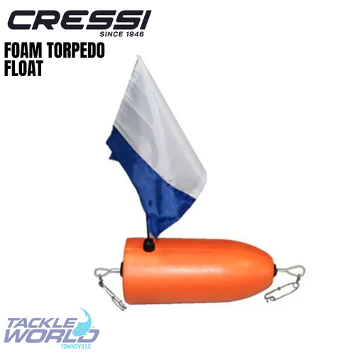 Cressi Foam Torpedo Float Orange