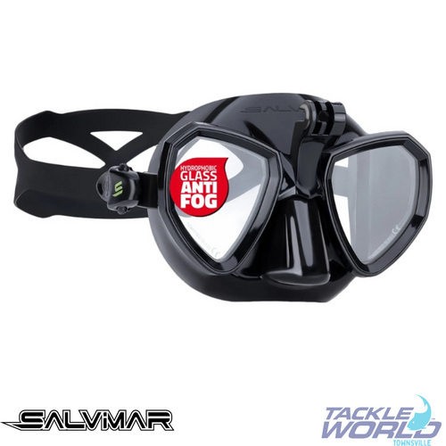 Salvimar Trinity Mask Antifog Black