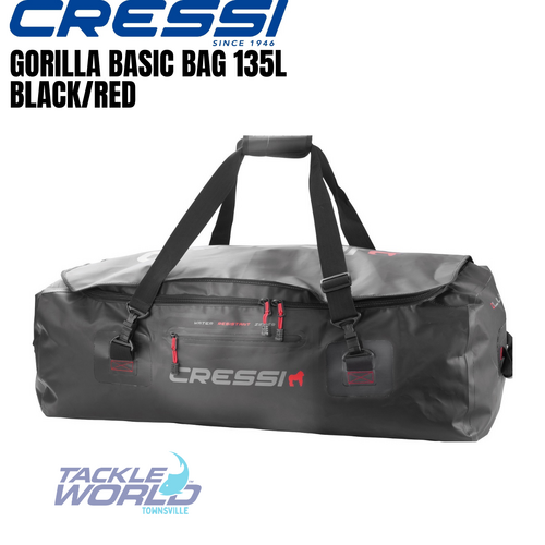 Cressi Gorilla Basic Bag 135L Black/Red